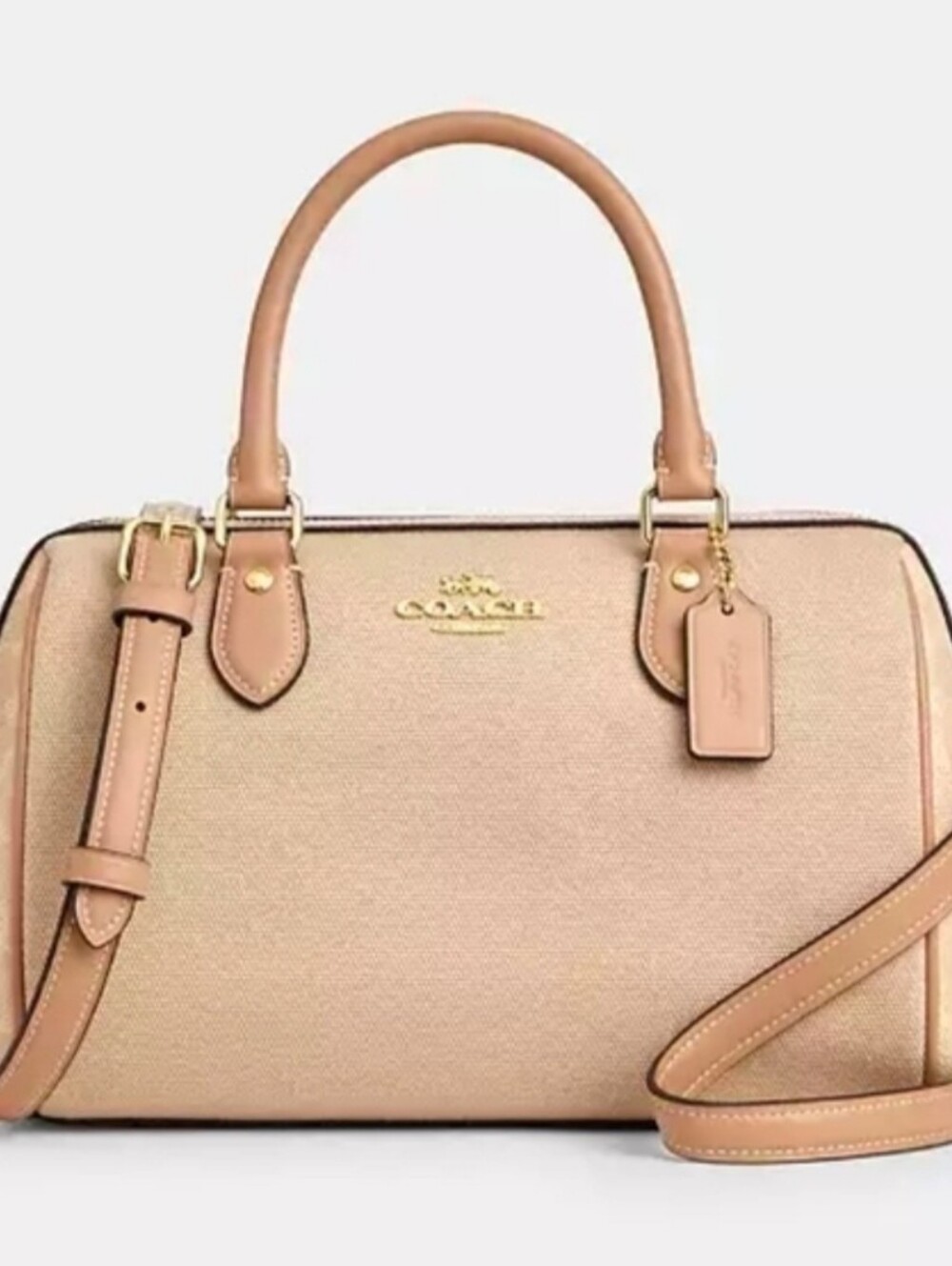 Coach Rowan Canvas Purse NWOT